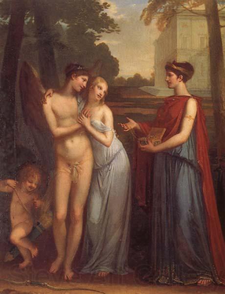 Pompeo Batoni Hercules Between Love and Wisdom Spain oil painting art